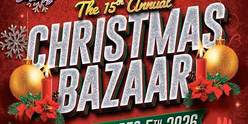 The 15th Annual Christmas Bazaar NEW LOCATION 