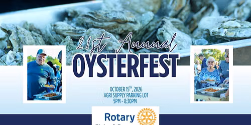 Garner Rotary's 21st Annual OysterFest