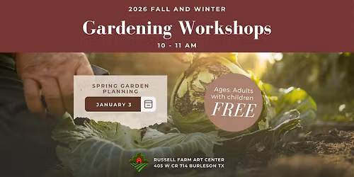 Spring Gardening Planning