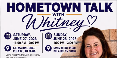 Hometown Talk with Whitney