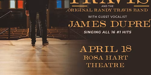 Randy Travis: More Life Tour w\/ Guest Vocalist James Dupr\u00e9