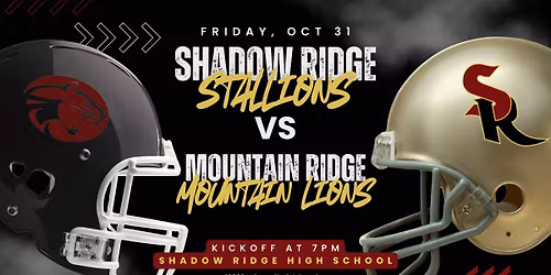 SRHS Stallions Varsity Football vs Mountain Ridge Mountain Lions