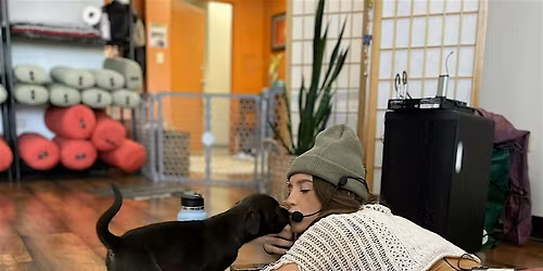 Rescue Puppy Yoga at The Orchard Town Center!