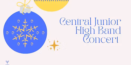 Central JH Band Winter Concert