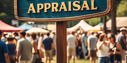 Antiques appraisal at the St. Barnabas Festival
