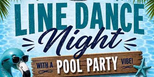 Line Dance Social with a Pool Party Twist