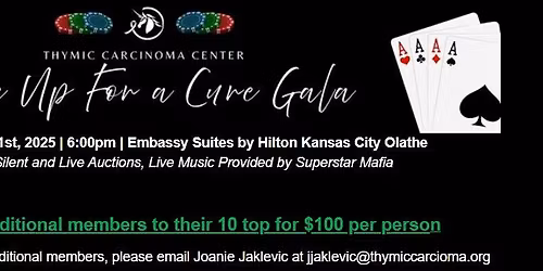 Rise Up for a Cure - Thymic Carcinoma Center