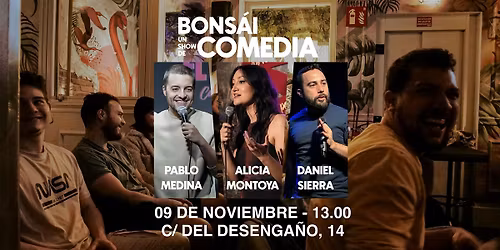 Bons\u00e1i: un show de comedia