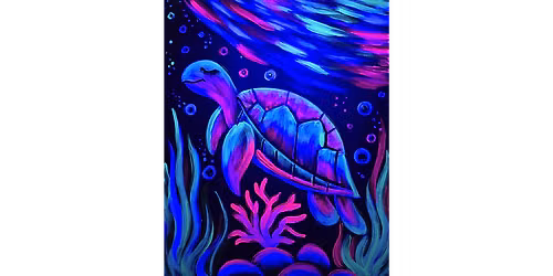 Glow With the Flow Blacklight - Paint and Sip in Boston | Classpop!\u2122
