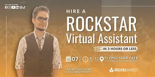 How to Hire a Rockstar Virtual Assistant in 3 Hours or Less