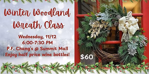 Winter Woodland Wreath Making Class