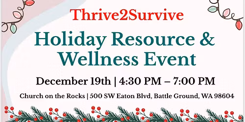 Holiday Resource and Wellness Event 
