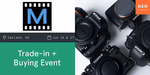 Sell your camera gear (free event-no ticket needed) at Montclair Photo