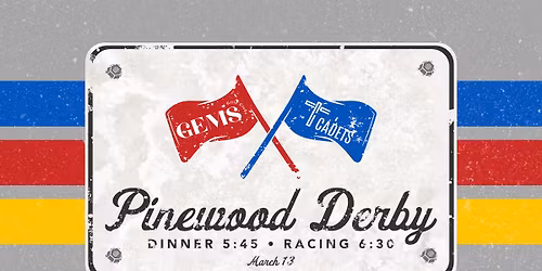 Annual Pinewood Derby \ud83c\udfce\ufe0f & BBQ Dinner \ud83c\udf54