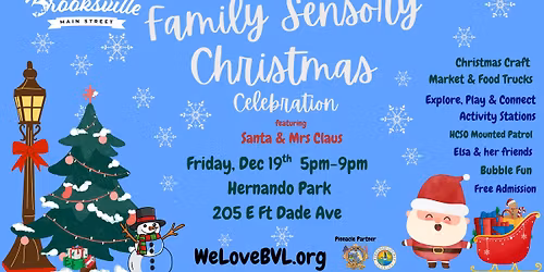 Family Sensory Christmas Celebration