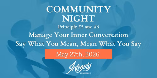May Community Night - Principle #5 and Principle #6
