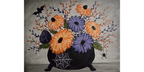 Halloween "Boo"quet!! - Paint and Sip in Fishkill | Classpop!\u2122