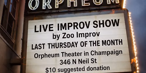 Zoo Improv LIVE at Orpheum