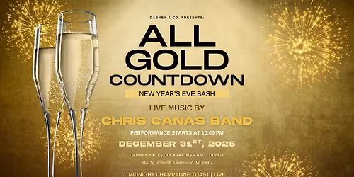 All Gold Countdown: New Year's Eve Bash