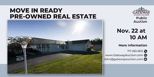 Public Auction of Real Estate