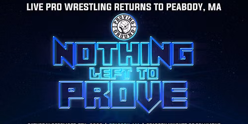 Proving Ground's NOTHING LEFT TO PROVE Live from the Peabody Knights of Columbus