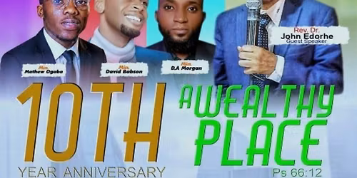 10th ANNIVERSARY AND END OF YEAR THANKSGIVING