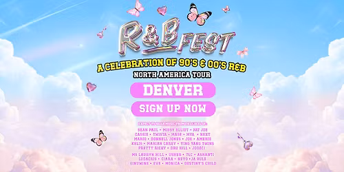 R&B Fest Is Coming To Denver!