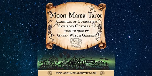 Moon Mama Tarot at Green Witch Garden's Carnival of Curiosities