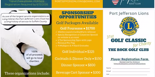 Annual Golf Outing