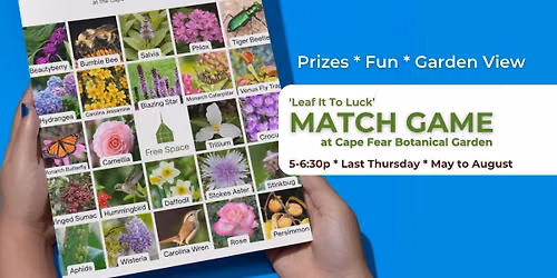Garden Match Game Night