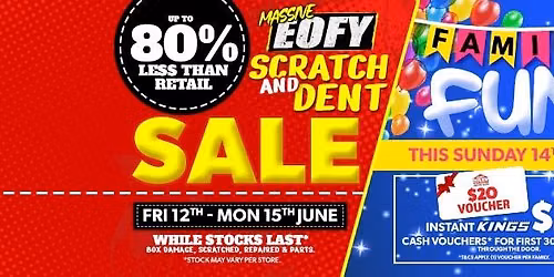 \ud83d\udea8\ud83c\udf89MASSIVE SECONDS SALE & FAMILY FUN DAY\ud83c\udf89\ud83d\udea8