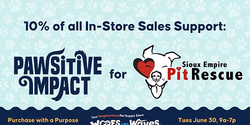 Purchase With A Purpose for Sioux Empire Pit Rescue