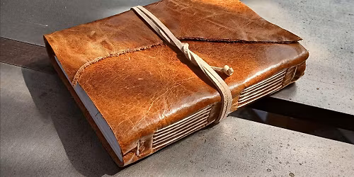 Leather Wrap Journal: Long & Link Stitch