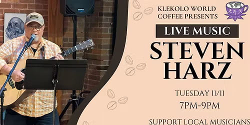 Americana Soul with Steven Harz: Live @ Klekolo