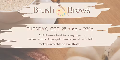 Brush & Brews \u2014 A Halloween Treat