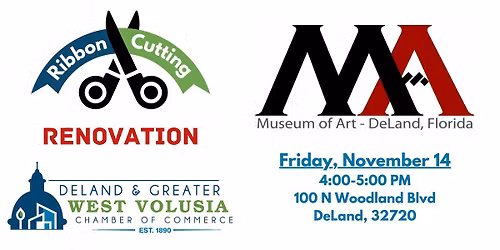 Ribbon Cutting | Renovation for Museum of Art DeLand