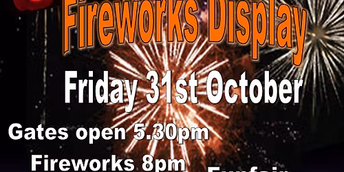 Halloween Fireworks FunFair & Food Fest Stanton Ilkeston FC