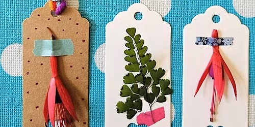 Art in the Garden: FLOWER AND LEAF PRESSING (Intergenerational)