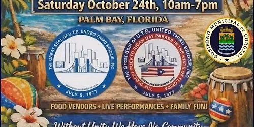 Palm Bay Florida's 29th Annual Puerto Rican Day Parade & Multicultural Festival