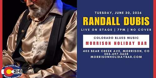 Randall Dubis - Live On Stage No Cover, Free Parking, Show Starts At 7PM