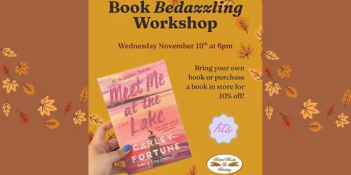 Book Bedazzling with Healing Thyme Studio