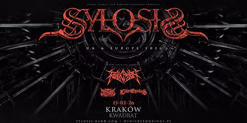 SYLOSIS + Revocation, Distant, Life Cycles \/ 15.02.26 \/ Kwadrat, Krak\u00f3w