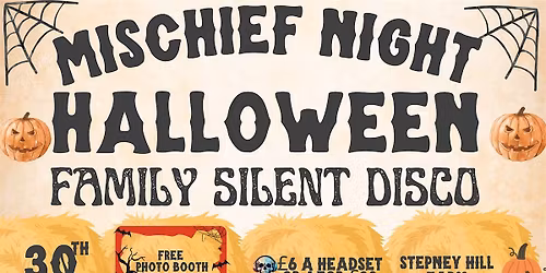 Mischief Night - Halloween Family Silent Disco - Two DJ Battle