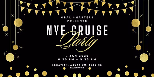 NYE 2025 Luxury Cruise Party | Opal Charters