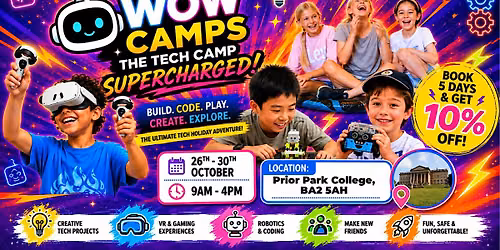 Bath October Half Term Tech Camp