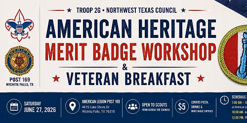 American Heritage Merit Badge Workshop