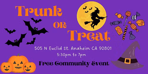 Free Trunk or Treat Community Event