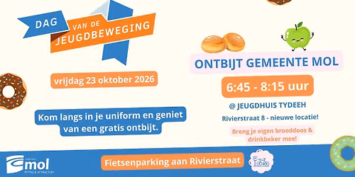 Dag van de Jeugdbeweging: gratis ontbijt voor iedereen in uniform
