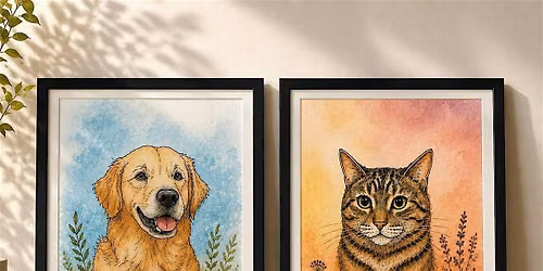 Paint Your Pet Workshop at Artventures Oakville Bronte