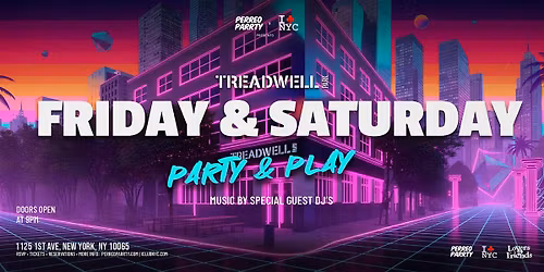 Treadwell NYC: Afrobeats - Latin Reggaeton - Reggae Dance Party Bar Games